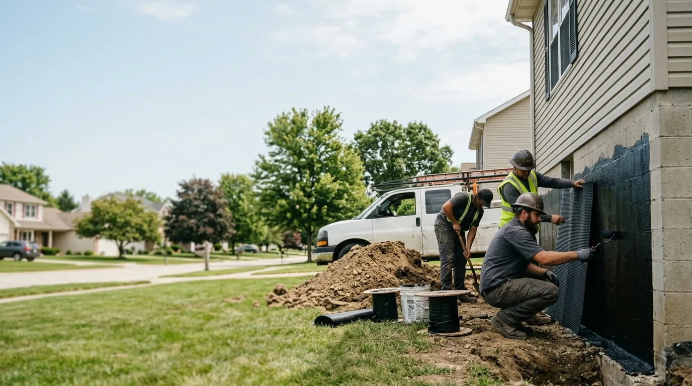 Basement Waterproofing in Groveland, IL near me